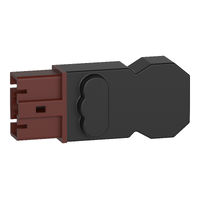 Connettore maschio DC per lampade LED Multi-fixing. Illuminazione. 3 poli. connessione