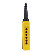 Pulsantiera pensile vuota XAC-A - 6 fori verticali