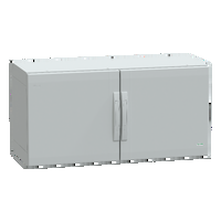 Armadio in poliestere. PanelSeT PLA. porta piena. completamente chiuso.