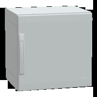 Armadio in poliestere. PanelSeT PLA. porta piena. completamente chiuso.