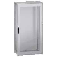 Armadio modulare a pavimento. PanelSeT SFN. acciaio decarbonizzato. porta