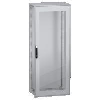 Armadio modulare a pavimento. PanelSeT SFN. acciaio decarbonizzato. porta