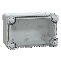 Contenitore in policarbonato . PanelSeT TBP. UL. IP66. IK08. RAL 7035. A192xL121xP105