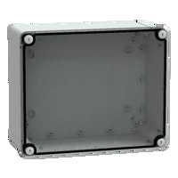 Contenitore in policarbonato . PanelSeT TBP. UL. IP66. IK08. RAL 7035. A291xL241xP128