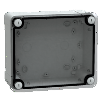 PanelSeT TBS ABS. Enclosures. 192x164x87 Coperchio Trapsparente H20