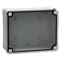 PanelSeT TBS ABS. Enclosures. 241x194x107 Coperchio Trasparente H20