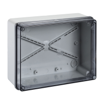 Scatola derivazione Pilote IP55 190x140x70 lati lisci coperchio trasp