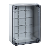 Scatola derivazione Pilote IP55 300x220x120lati lisci coperchio trasp