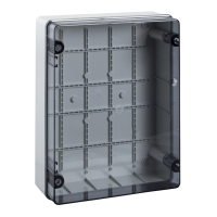 Scatola derivazione. Pilote. Pilote. IP55. 380x304x12. lati lisci. coperchio trasparente