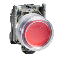 Pulsante luminoso rosso ÷˜22 - 48-120V - ATEX