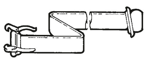 TUBO DI SCARICO FLESS.MF H80X10S 8 BAR. MANICHETTA DI MANDATA CON RACCORDI MASCHIO E FEMMINA. LUNGHEZZA 10 METRI COMPATIBILE CON E PAS 80MF
