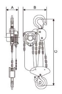 PARANCO MANUALE A CATENA STM T.10.00 - ALZ.MT.6 - MAN.MT.5.5