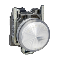 Lampada spia ÷˜22 - IP65 - bianca - LED integrato - 120V - ATEX