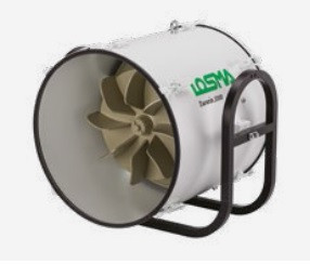 aspiratore a turbina DARWIN 3000T NORME CE con presa spina