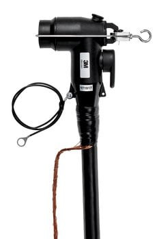 3M Kit connettore separabile 92-EE. 895-4. 12 kV. a gomito 250A. 35-50 mm2. confezione da 3 fasi_