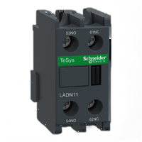 Blocco contatti ausiliari TeSys - 1NO + 1NC - Morsetti a vite