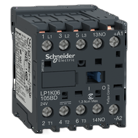 Contattore TeSys LP1-K - 3 poli - AC3 440V 6 A - 24 V CC