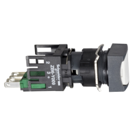 Pulsante bianco ÷˜16 filoghiera ad impulso - 1NO