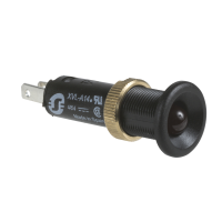 Lampada spia ÷˜8 - IP40 - rossa - LED sporgente - 48V - faston