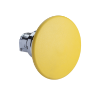 Testa pulsante ÷˜22 - ad impulso - fungo ÷˜60mm - gialla