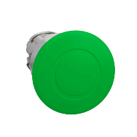 Testa pulsante triplo ÷¸22 verde filo/rosso sporgente/verde filo con marcatura