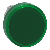 Testa lampada spia ÷˜22 gemme lisce verdi- per LED universale