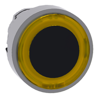 Testa pulsante anello luminoso giallo ÷˜22- per LED universale