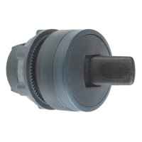 Testa interruttore a leva. Harmony XB5. plastica. nero. 22mm. 2 posizioni. fisse