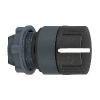 Testa selettore con rotella nera Harmony XB5