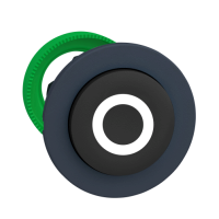 Testa pulsante nero sporgente filopannello ÷˜30 O