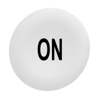 Capsula bianca ON per testa pulsante filopannello ÷˜30