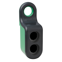 Pulsantiera mobile - 2 fori - in plastica verde Harmony XB5R