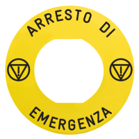 Etichetta arresto di emergenza Harmony XB4