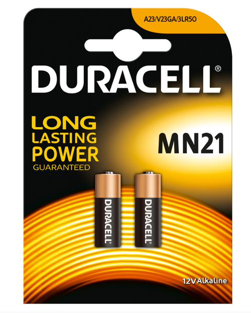 Minimo 20 pezzi DURACELL SPECIALISTICA SECURITY MN21 B2