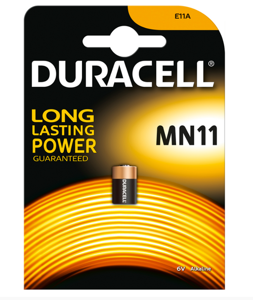 Minimo 10 pezzi DURACELL SPECIALISTICA SECURITY MN11 B1