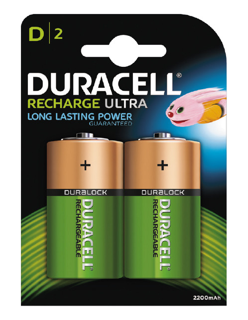 Minimo 20 pezzi DURACELL RICARICABILE  ULTRA D B2 - 3000 mAh