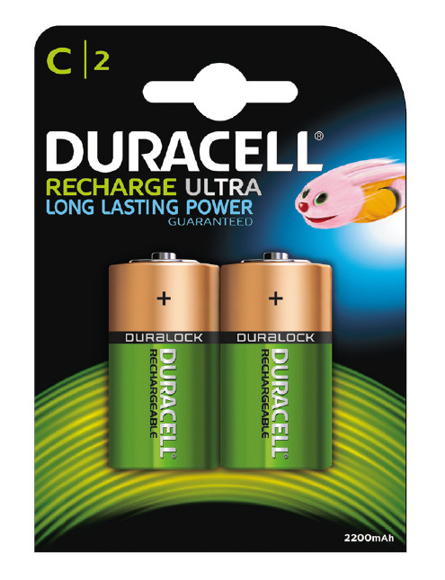 Minimo 20 pezzi DURACELL RICARICABILE  ULTRA C B2 - 3000 mAh