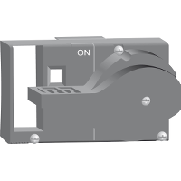 Manovra rotativa diretta standard nera per NG125