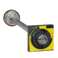 Manopola per manovra rotativa rinviata - rossa - INS630b..2500