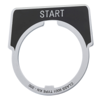 Etichetta ÷˜30 - 40 x 43mm - avvio Harmony 9001K