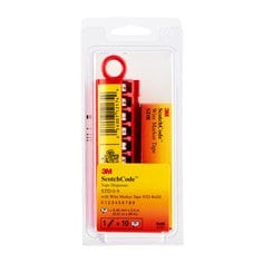 3M STD 0-9 - Blister contenente: 1 Dispenser completo di nastri numerati 0 - 9 + 1 box di ricambi numeri 0 - 9