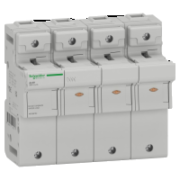 Sezionatore con fusibile. Acti9 SBI. 3P+N. 125 A. per fusibile 22 x 58 mm