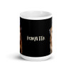 Ponyetta the Dog on a White Glossy Mug - Ponyetta Collection