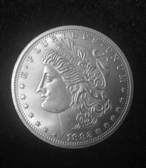Morgan Dollar Flipper Coin