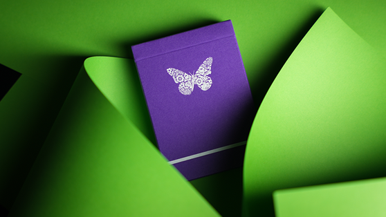 Butterfly Playing Cards Royal Purple Edition