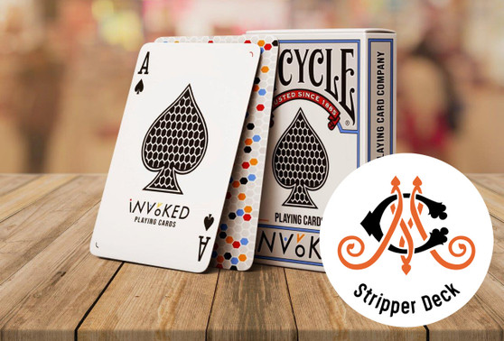 Wholesale Bicycle Invoked Playing Cards - Stripper Deck