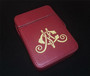 Red Case with Gold Design