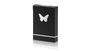 Butterfly Playing Cards - Black & Silver (Marked)
