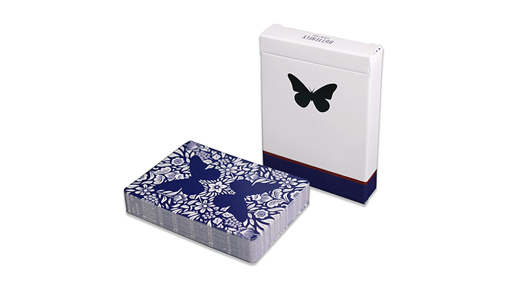 Butterfly Blue Playing Cards Limited Edition Deck by Ondrej Psenicka Cartamundi 