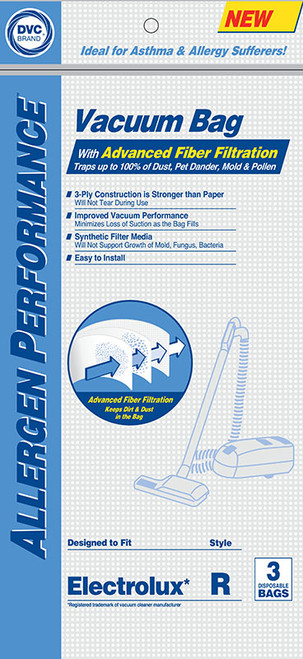 Electrolux Vacuum Bags Type R Allergen Filtration